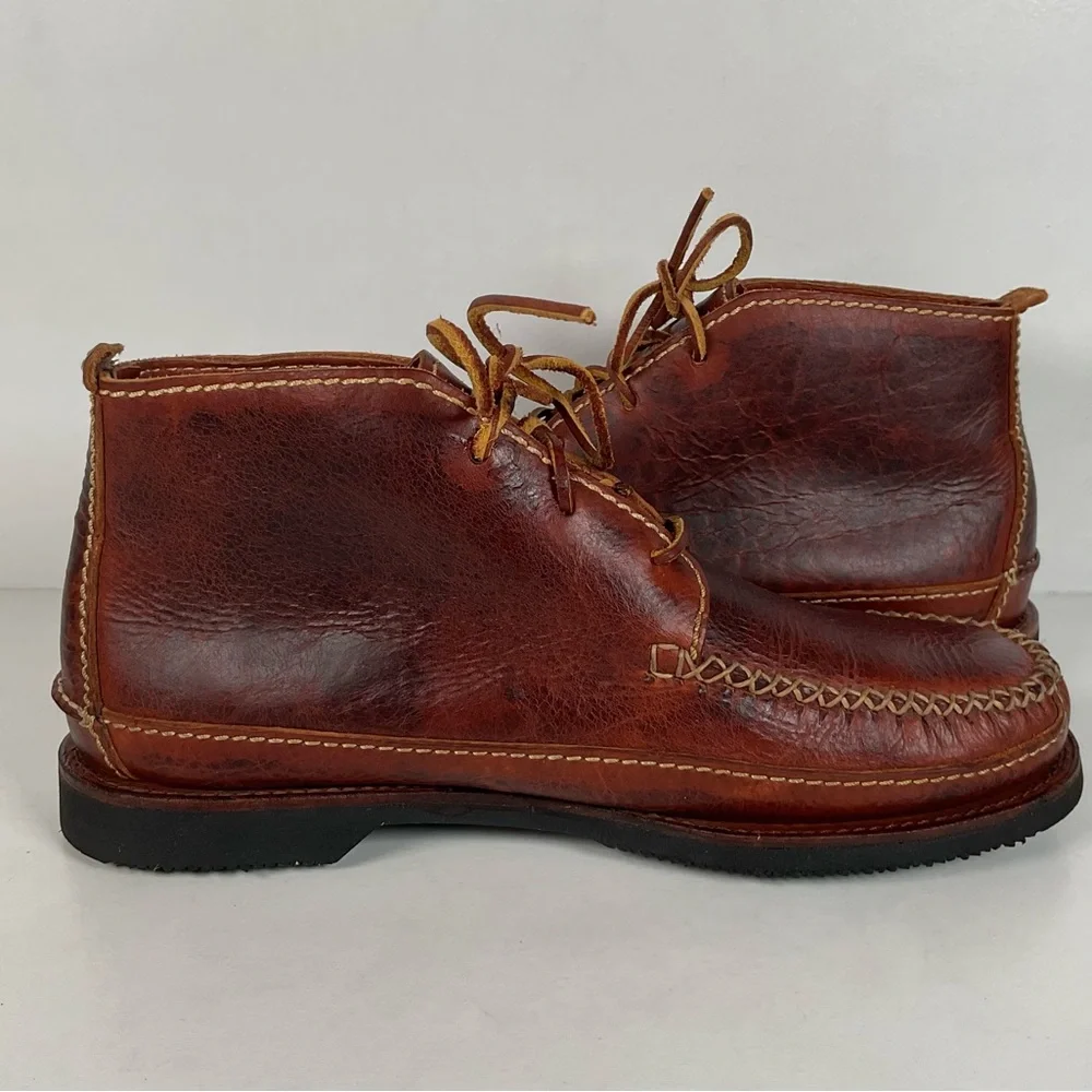 Chippewa Bison Chukka Boots | Moc Toe | USA Made | Men’s 10 D